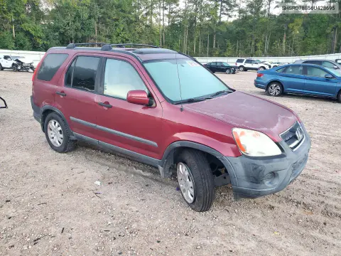 2006 Honda Cr-V Ex VIN SHSRD78856U428695 фото 4