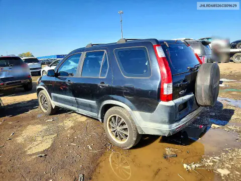 JHLRD68526C009629 — 2006 Honda CR-V, фото 2 с аукциона Copart, Боковая часть