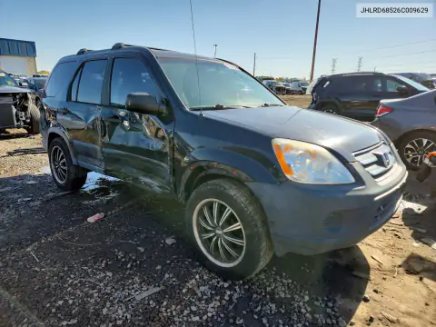 JHLRD68526C009629 — 2006 Honda CR-V, фото 4 с аукциона Copart, Боковая часть