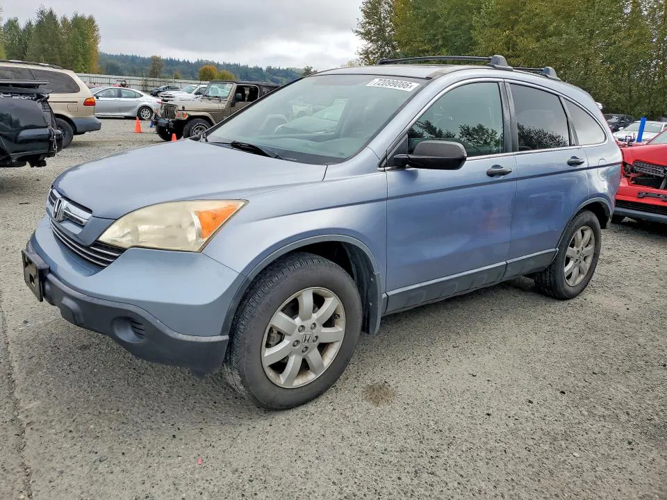 2007 HONDA CR-V VIN JHLRE38537C001360 фото 1