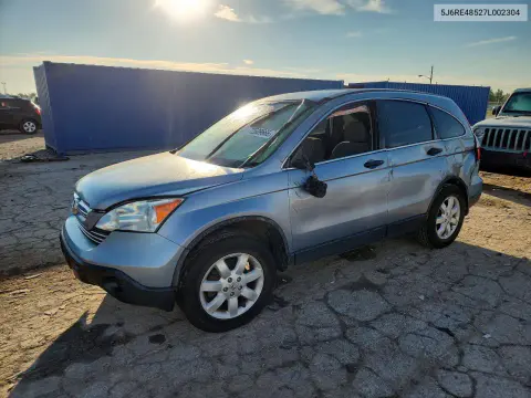 5J6RE48527L002304 — 2007 Honda CR-V, Сторона, фото до ремонта