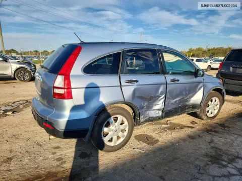 2007 Honda Cr-V Ex VIN 5J6RE48527L002304 фото 3