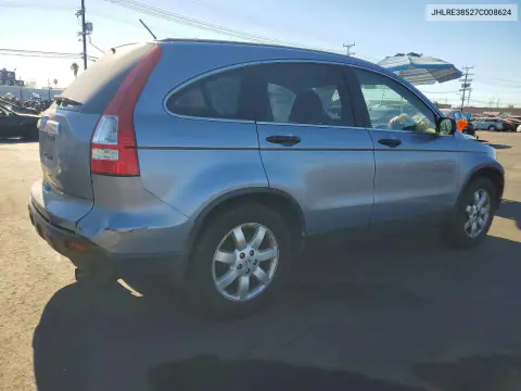 2007 Honda Cr-V Ex VIN JHLRE38527C008624 фото 3