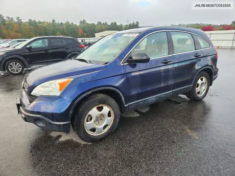 JHLRE48387C053555 — 2007 Honda CR-V, Естественный износ, фото до ремонта