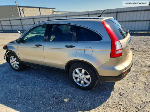 JHLRE48507C009910 — 2007 Honda CR-V, фото 2 с аукциона Copart, Передняя часть