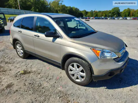 JHLRE48507C009910 — 2007 Honda CR-V, фото 4 с аукциона Copart, Передняя часть