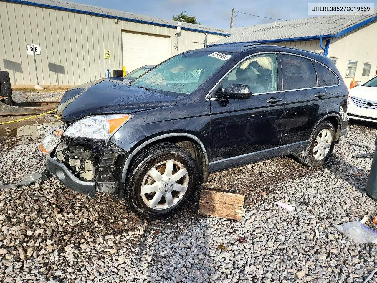 JHLRE38527C019669 Honda CR-V 2007 — повреждение Передняя часть, фото до ремонта