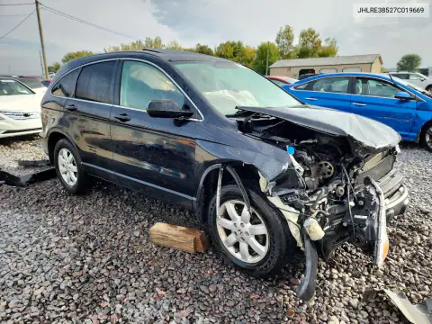 JHLRE38527C019669 — 2007 Honda CR-V, фото 4 с аукциона Copart, Передняя часть