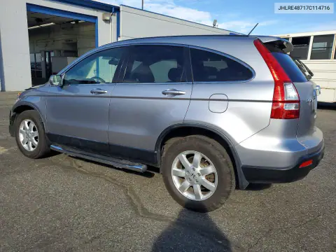 JHLRE48717C114716 — 2007 Honda CR-V, фото 2 с аукциона Copart, Передняя часть