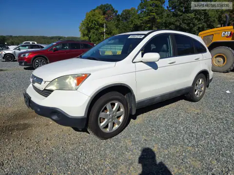 5J6RE48758L034330 — 2008 Honda CR-V, Задняя часть, фото до ремонта