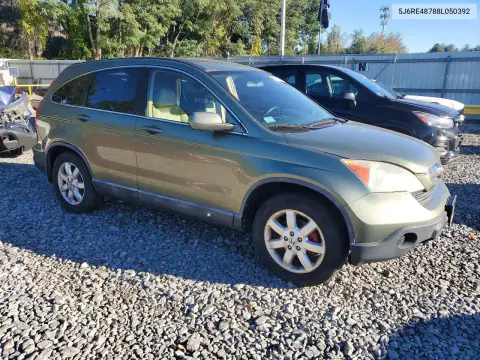 2008 Honda Cr-V Exl VIN 5J6RE48788L050392 фото 4