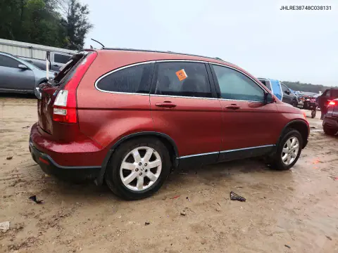 2008 Honda Cr-V Exl VIN JHLRE38748C038131 фото 3