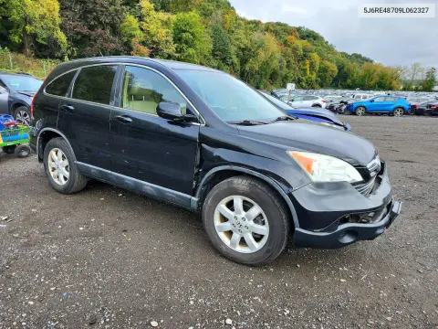2009 Honda Cr-V Exl VIN 5J6RE48709L062327 фото 4