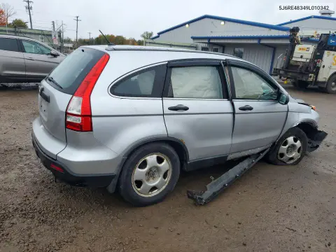 2009 Honda Cr-V Lx VIN 5J6RE48349L010342 фото 3