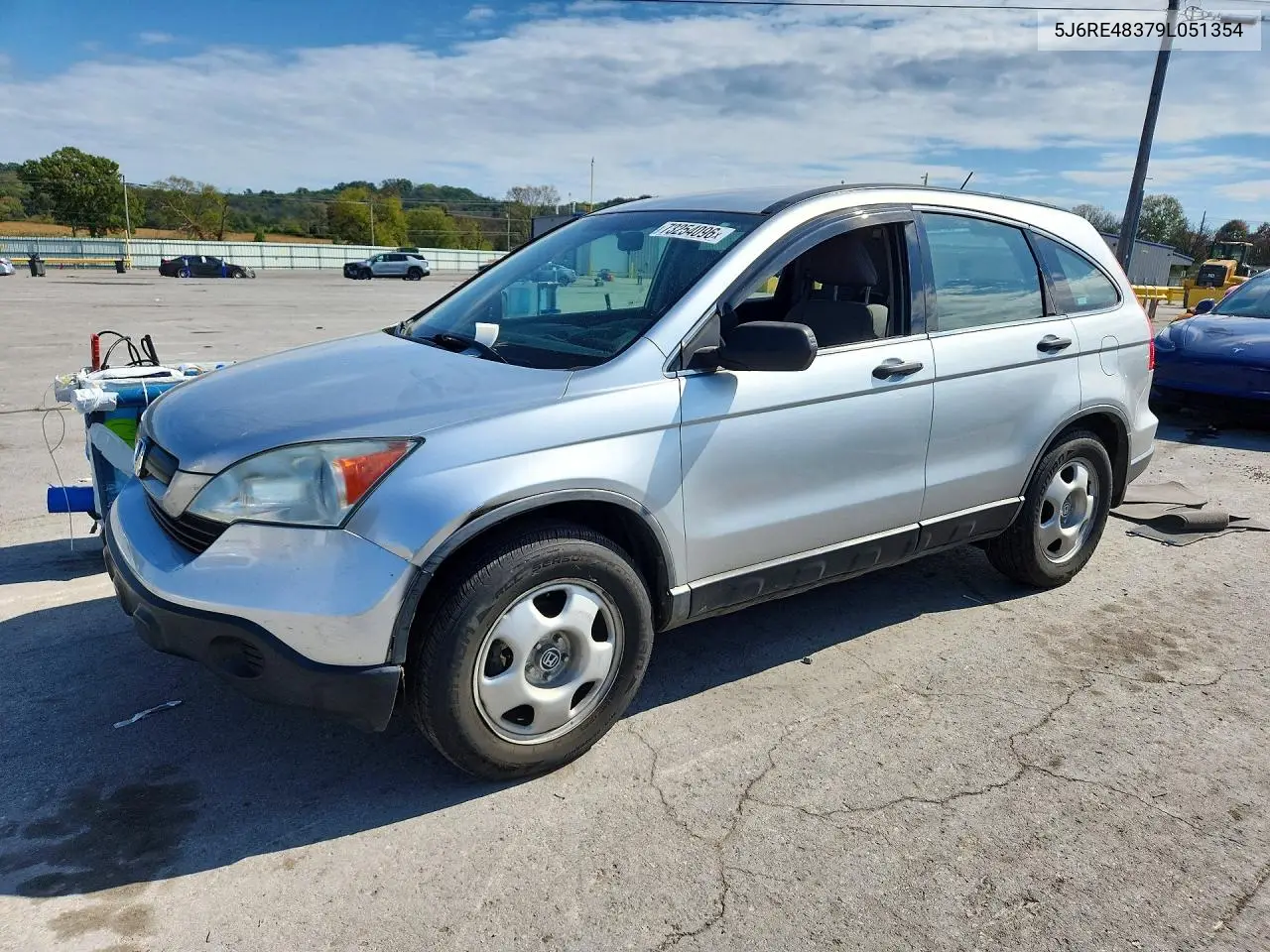 5J6RE48379L051354 Honda CR-V 2009 — повреждение Передняя часть, фото до ремонта