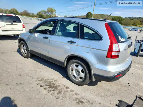 5J6RE48379L051354 — 2009 Honda CR-V, фото 2 с аукциона Copart 21.10.2026, Передняя часть