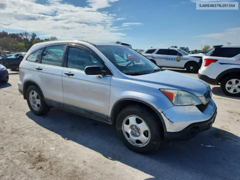 5J6RE48379L051354 — 2009 Honda CR-V, фото 4 с аукциона Copart 21.10.2026, Передняя часть