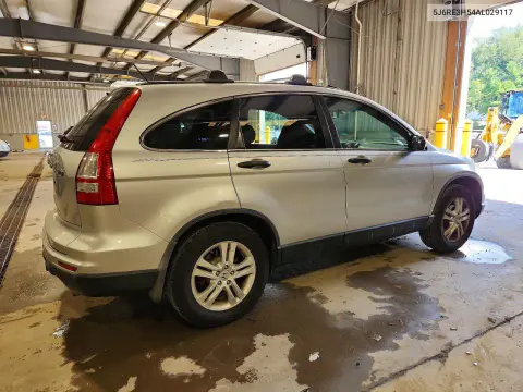 2010 Honda Cr-V Ex VIN 5J6RE3H54AL029117 фото 3