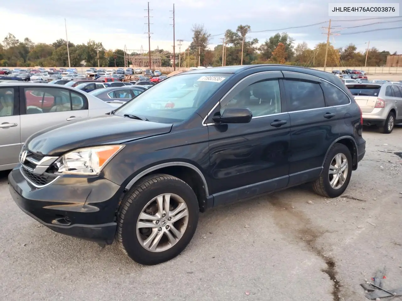 JHLRE4H76AC003876 Honda CR-V 2010 — повреждение Передняя часть, фото до ремонта