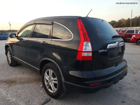 JHLRE4H76AC003876 — 2010 Honda CR-V, фото 2 с аукциона Copart, Передняя часть