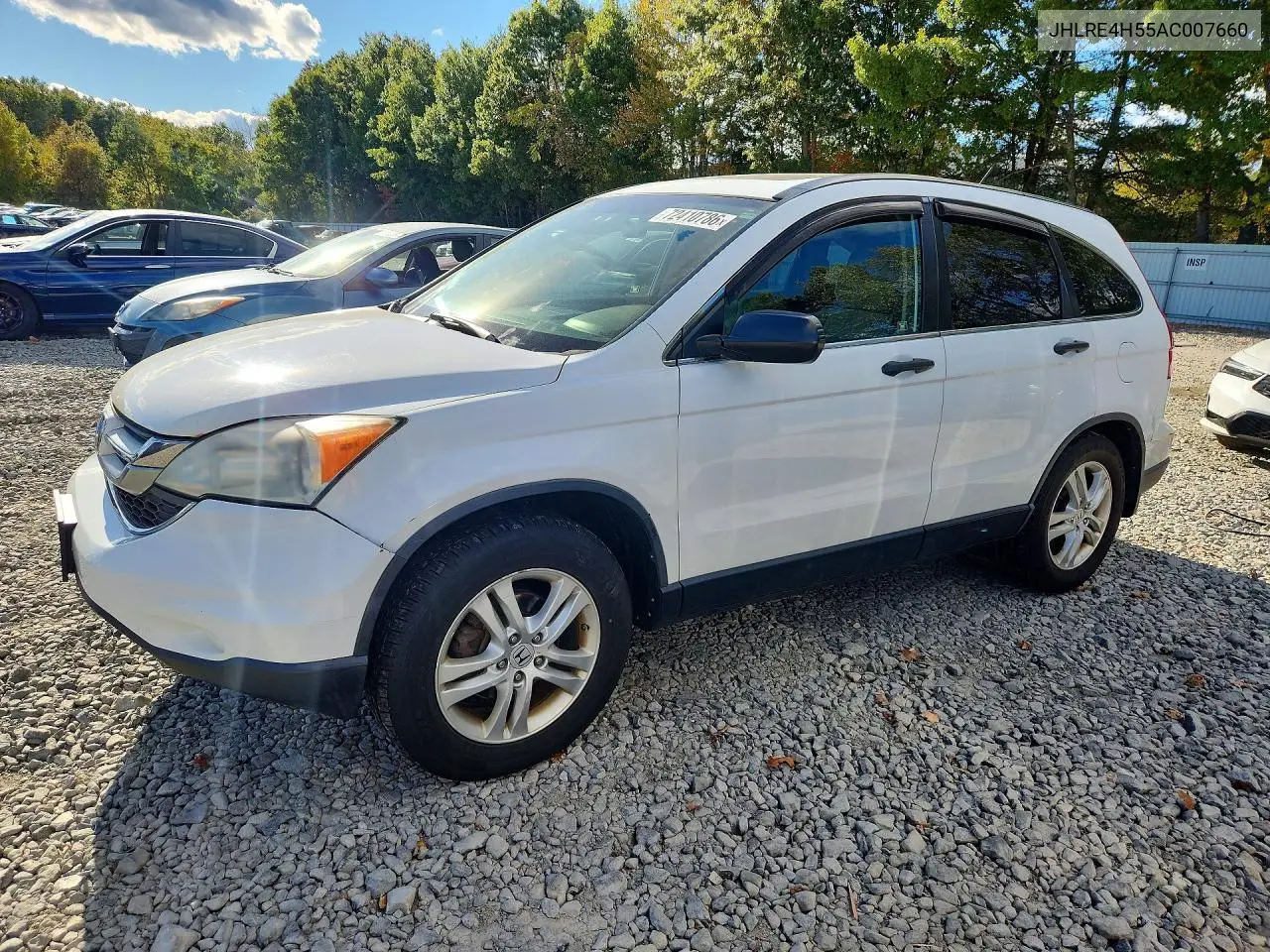 2010 Honda Cr-V Ex VIN JHLRE4H55AC007660 фото 1