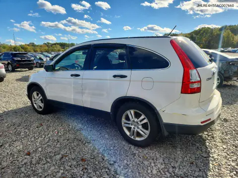2010 Honda Cr-V Ex VIN JHLRE4H55AC007660 фото 2