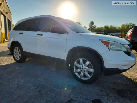 5J6RE4H35AL027106 — 2010 Honda CR-V, фото 4 с аукциона Copart 20.10.2026, Естественный износ