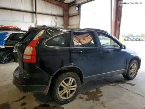 5J6RE4H72AL056176 — 2010 Honda CR-V, фото 3 с аукциона Copart, Переворот