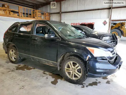 5J6RE4H72AL056176 — 2010 Honda CR-V, фото 4 с аукциона Copart, Переворот