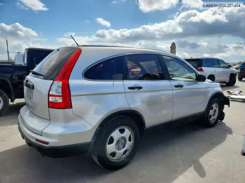 5J6RE3H32AL021404 — 2010 Honda CR-V, фото 3 с аукциона Copart, Передняя часть