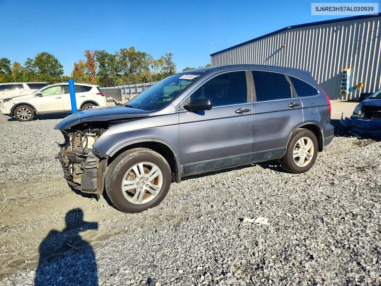 5J6RE3H57AL030939 Honda CR-V 2010 — повреждение Передняя часть, фото до ремонта