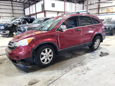5J6RE4H46BL067947 — 2011 Honda CR-V, Опрокидывание, фото до ремонта