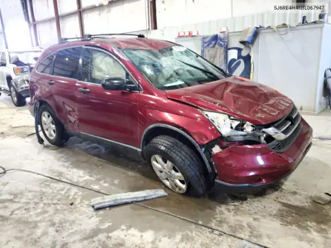 5J6RE4H46BL067947 — 2011 Honda CR-V, фото 4 с аукциона Copart, Опрокидывание