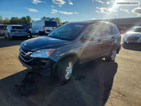 5J6RE4H54BL025575 — 2011 Honda CR-V, Передняя часть, фото до ремонта