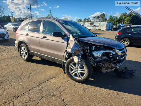 2011 Honda Cr-V Ex VIN 5J6RE4H54BL025575 фото 4