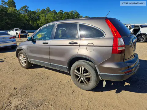 2011 Honda Cr-V Ex VIN 3CZRE3H52BG700413 фото 2