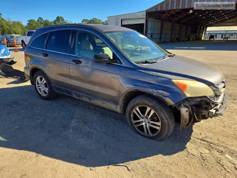 2011 Honda Cr-V Ex VIN 3CZRE3H52BG700413 фото 4