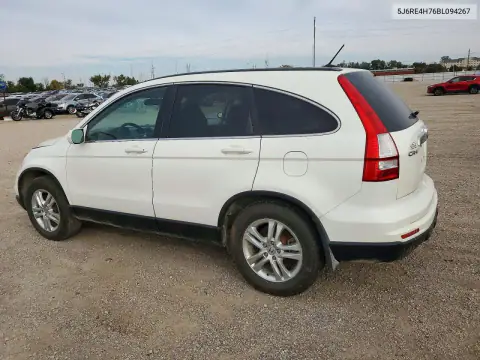 5J6RE4H76BL094267 — 2011 Honda CR-V, фото 2 с аукциона Copart, Передняя часть