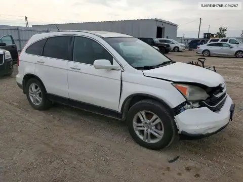 5J6RE4H76BL094267 — 2011 Honda CR-V, фото 4 с аукциона Copart, Передняя часть