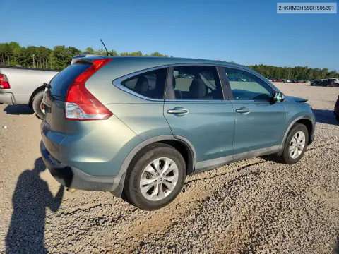 2012 Honda Cr-V Ex VIN 2HKRM3H55CH506301 фото 3