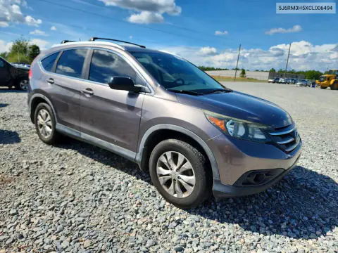 2012 Honda Cr-V Ex VIN 5J6RM3H5XCL006494 фото 4
