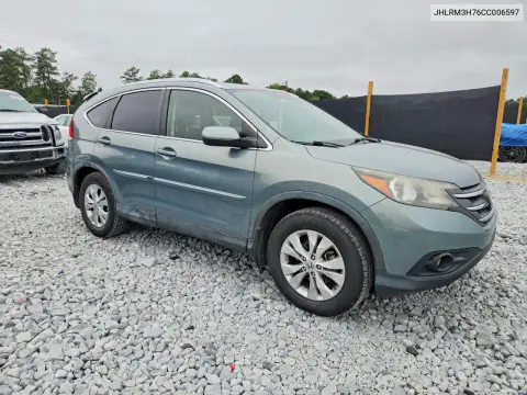 2012 Honda Cr-V Exl VIN JHLRM3H76CC006597 фото 4