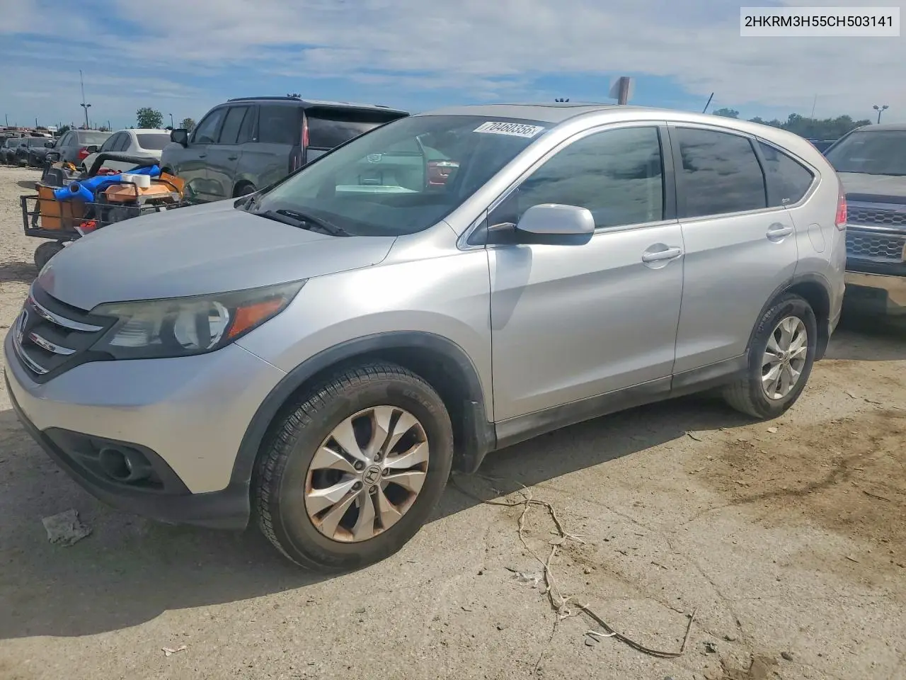 2012 Honda Cr-V Ex VIN 2HKRM3H55CH503141 фото 1