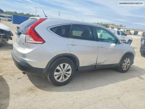 2012 Honda Cr-V Ex VIN 2HKRM3H55CH503141 фото 3