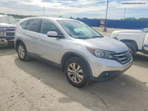 2012 Honda Cr-V Ex VIN 2HKRM3H55CH503141 фото 4