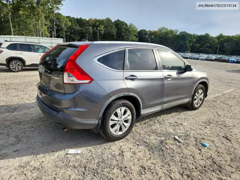 2012 Honda Cr-V Exl VIN JHLRM4H73CC015134 фото 3