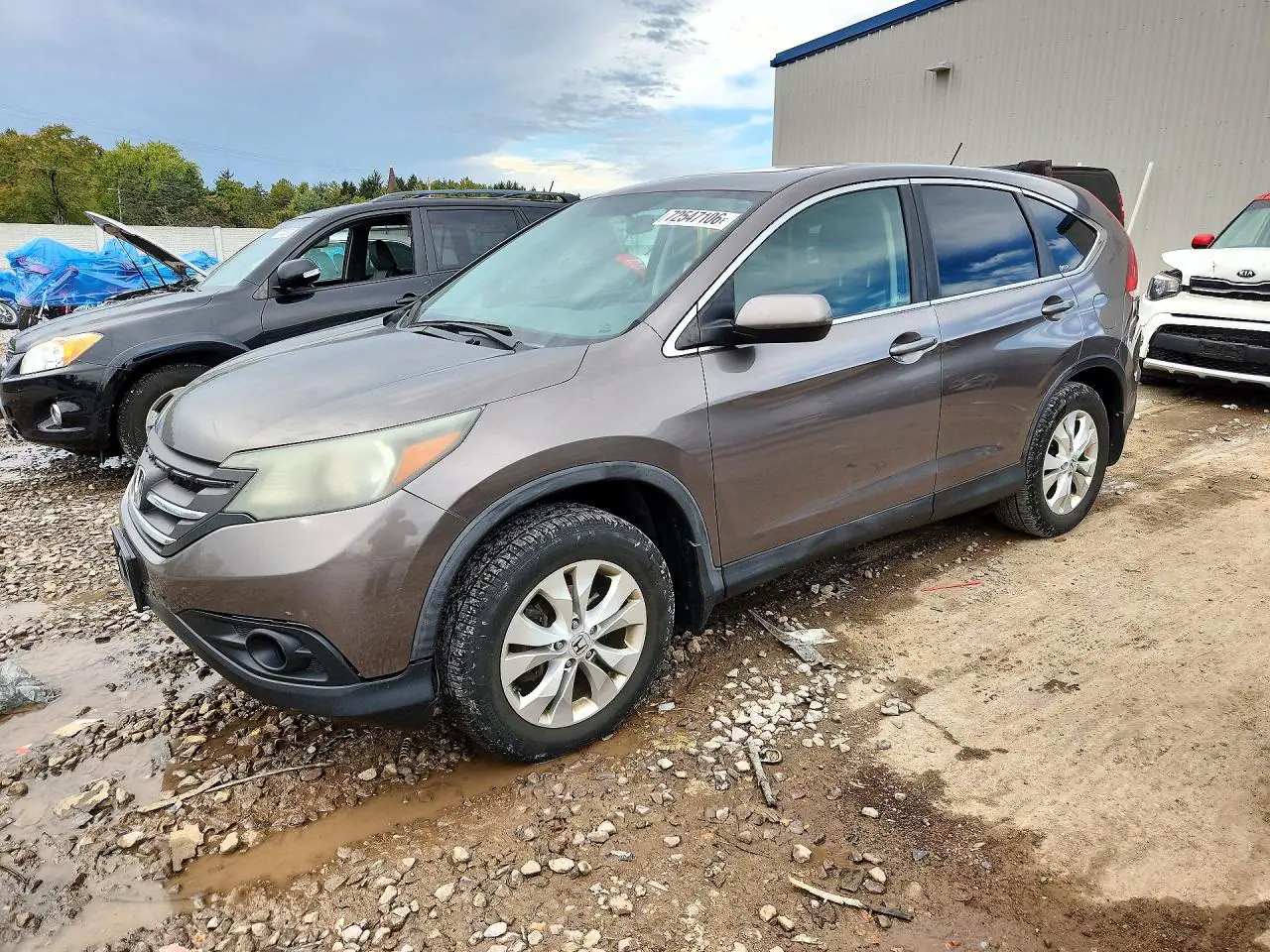 5J6RM4H51CL010195 Honda CR-V 2012 — повреждение Задняя часть, фото до ремонта