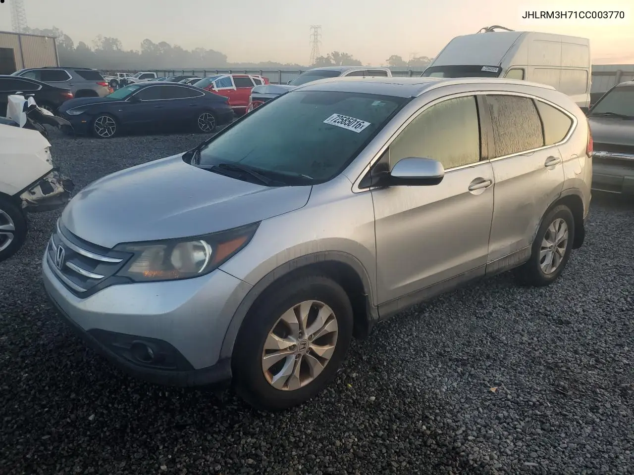 2012 Honda Cr-V Exl VIN JHLRM3H71CC003770 фото 1
