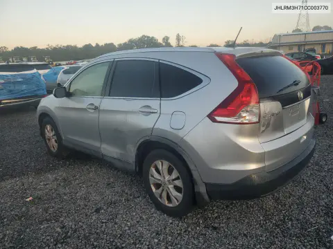 2012 Honda Cr-V Exl VIN JHLRM3H71CC003770 фото 2