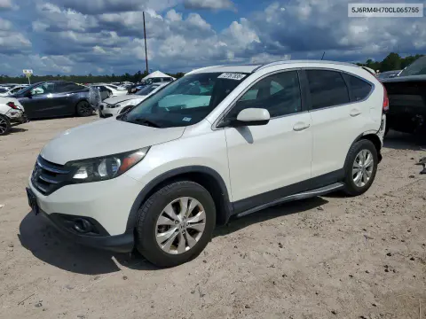 2012 Honda Cr-V Exl VIN 5J6RM4H70CL065755 фото 1